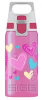 Sigg Trinkflasche VIVA ONE Hearts, 500 ml pink-kombi