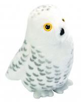 Wild Republic Witte sneeuwuilen vogelknuffels met geluid 13 cm knuffeldieren -