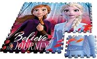 Disney Frozen 2 vloerpuzzel - 90 x 90 cm - 9 delen