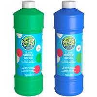 2x flessen bellenblaas navulling 1 liter per fles - Bellenblaas