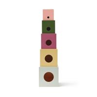 kidsconcept Kids Concept Houten stapelblokken