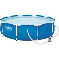 bestwayinternationallimited Bestway International Limited - Bestway 56679 Steel Pro™ Frame Pool Set, rund, mit Filterpumpe 305x76 cm