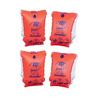 Set van 4x stuks  opblaasbare zwembandjes 1-6 jaar/tot 30 kg voor kinderen