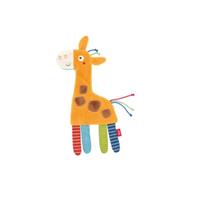 Sigikid Knistertuch Giraffe PlayQ (42455) gelb