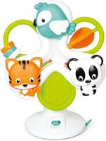 Clementoni Greifspielzeug Aktivitäts-Rad mit Tieren