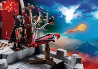 Playmobil Konstruktions-Spielset Burnham Raiders Lavamine (70390), Novelmore, Kunststoff