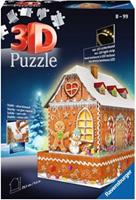 Ravensburger 3D-Puzzle Lebkuchenhaus bei Nacht