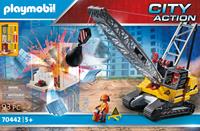 Playmobil 70442 Kabelgraafmachine met bouwonderdeel