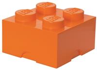 LEGO Opbergbox Oranje 25 x 25 x 18 cm