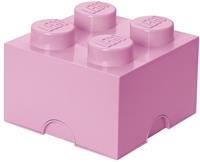 LEGO Opbergbox Licht Roze 25 x 25 x 18 cm