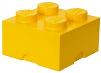 LEGO Opbergbox Geel 25 x 25 x 18 cm