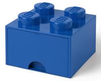 LEGO Aufbewahrungsbox mit Schublade Blau 25 x 25 x 18 cm