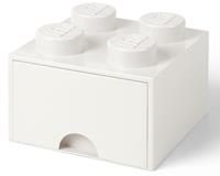 LEGO Aufbewahrungsbox mit Schublade weiß 25 x 25 x 18 cm