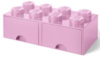 LEGO Opbergbox met Lades Licht Roze 50 x 25 x 18 cm