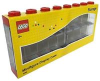 Room Copenhagen LEGO Mini Figure Display (16 Minifigures) - Bright Red