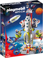 PLAYMOBIL Space - Mars-raket met lanceerplatform 9488