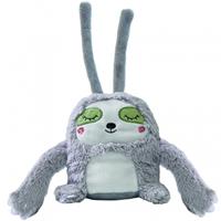 SES Creative knuffel Luka Emotimals 30 x 20 cm grijs/wit