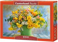 Castorland puzzel Spring Flowers 68 cm karton 1000 stukjes