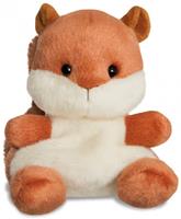 knuffel Palm Pals eekhoorn 13 cm pluche bruin/wit