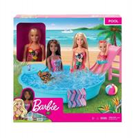 Mattel Barbie Pool und Puppe (blond)