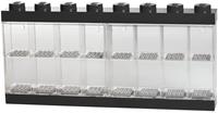 LEGO vitrine 16 mini figuren 38 x 18 cm polypropeen zwart