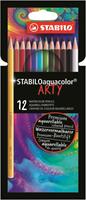 Stabilo Kleurpotlood Arty Aquacolor: 12 stuks (1612-1-20)