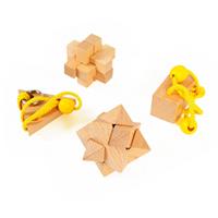 Eureka Houten Breinpuzzels Expert, 4st.