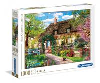 Clementoni legpuzzel HQ The Old Cottage 1000 stukjes