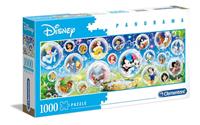 Clementoni legpuzzel Disney Panorama Classic 1000 stukjes