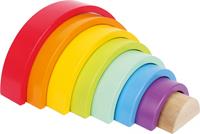 Small Foot vormpuzzel Regenboog hout junior 26 x 5 x 13 cm