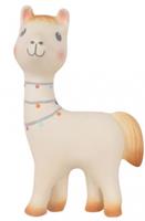 Carletto Tikiri 8598002 - Rassel, Lilith the Llama, Naturkautschuk, 18 cm