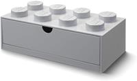 Room Copenhagen LEGO Storage Desk Drawer 8 - Grey