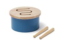 Kid's Concept minitrommel 16,5 cm hout blauw 3 delig