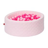 knorr toys Bällebad soft Cosy heart rose inkl. 300 Bällen, soft pink