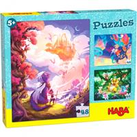 Stephanie Böhm HABA 305917 - Puzzle Im Fantasieland,