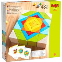 HABA 3D-Legespiel Würfelmosaik, Geschicklichkeitsspiel