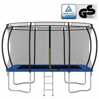 vidaXL Trampolineset rechthoekig 150 kg 335x244x90 cm