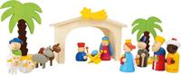 small foot Holzkrippe Spielset 3945