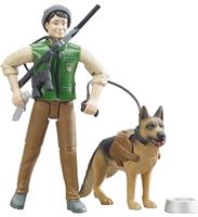 Bruder Figuur Jager Met Hond B World