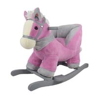 KNORRTOYS.COM Schaukeltier "Lilia" Pferd rosa/grau