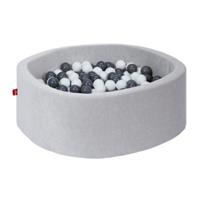 Knorrtoys Bällebad »Grey«, mit 300 Bällen grey/creme