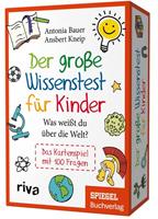 Riva Der große Wissenstest für Kinder – Was weißt du über die Welt?