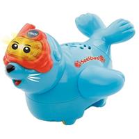 Vtech Electronics Europe BV VTech 80-187404 - Tut Tut Badewelt - Seelöwe, blau, Schwimmtier, Badewannenspielzeug