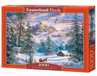 Castorland Mountain Christmas (1000)