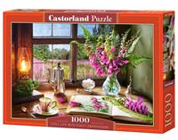 Castorland legpuzzel Still Life Violet Snapdragons 1000 stukjes