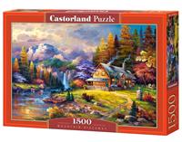 Castorland - Puzzle 1500 Pieces - Mountain Hideaway