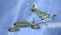 Combat Set Me262 & P-51B Revell Model Kit