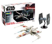 Star Wars Model Kit Gift Set 1/57 X-Wing Fighter & 1/65 TIE Fighter