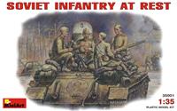 miniart 35001 1:35 bouwpakket SOVIET INFANTRY AT REST (1943-45)