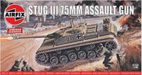 Stug III 75mm Assault Gun 1:76 Vintage Classic Military Air Fix Model Kit